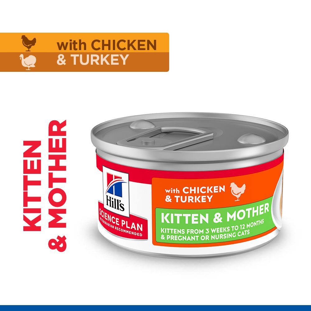 Hill's Hill'S Science Plan Mother Mousse Kitten Wet pet food packaging